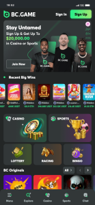 bc.game kasyno krypto